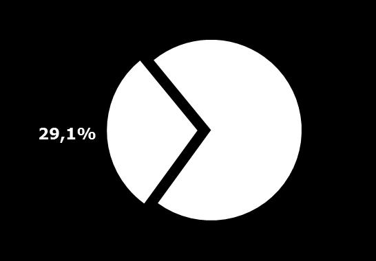 Sprzedaż po regionach Polska +3,9 % r/r [mln PLN] Udział w sprzedaży ogółem: Amica zanotowała wzrost sprzedaży +3,9%, przy wzroście rynku na poziomie +6,6%.