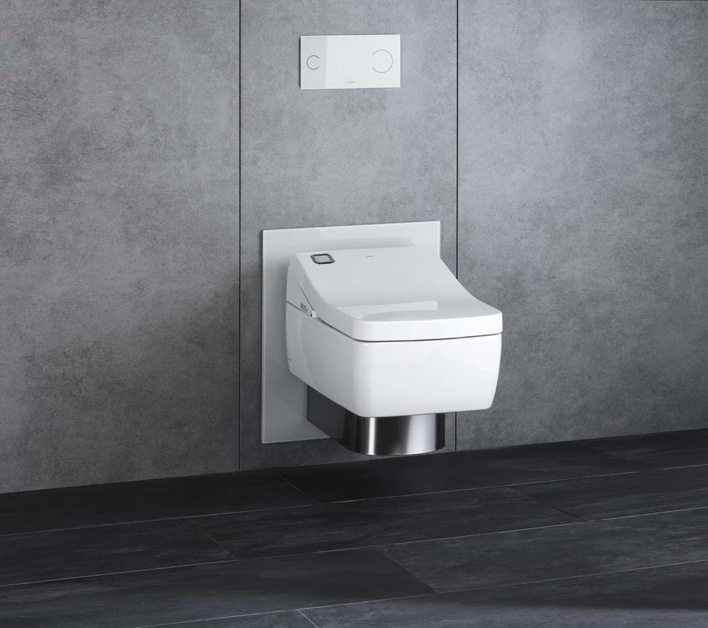 28 Technika zabudowy podtynkowej Viega Stelaż do WC z funkcją mycia Viega Eco Plus Zgodny z każdym trendem.