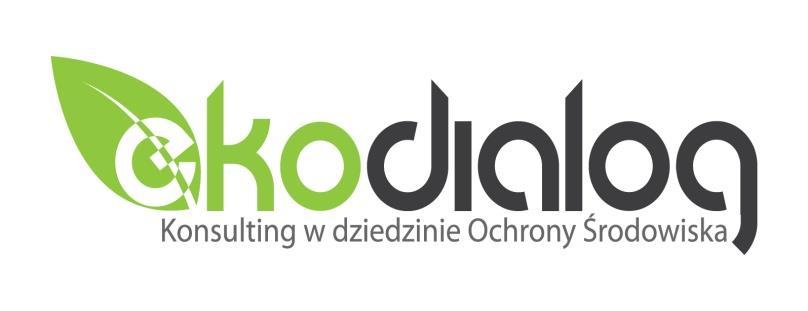 EKODIALOG Maciej Mikulski ul. Za Siedmioma Górami 6 05-540 Zalesie Górne tel.: 604 533 262 e-mail: biuro@ekodialog.