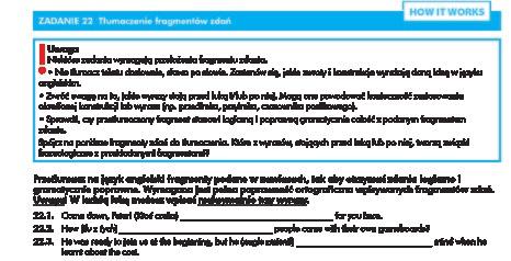 Informatorze o egzaminie ósmoklasisty z języka angielskiego od roku szkolnego 2018/2019 (CKE).