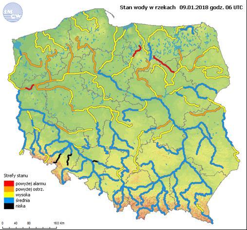 na dziś Prognoza pogody dla Polski