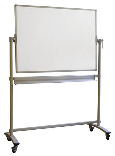 2.4 Tablice suchościeralne Tablica obrotowo-jezdna standard Memoboards Tablica obustronnie suchościeralna magnetyczna w ramie aluminiowej anodowanej STANDARD. Obrotowo-jezdna.