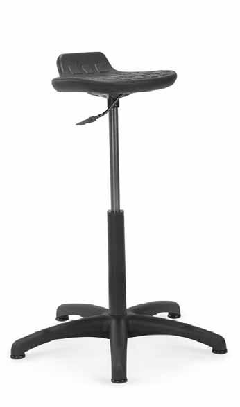 REMOEX Krzesło specjalistyczne z mechanizmem obrotowym Antypoślizgowa powierzchnia siedziska Podstawa z tworzywa sztucznego, w