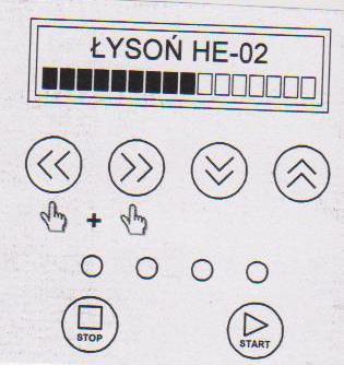 Pri automatickom ovládaní si môžete vybrať jeden z 8 programov: Prvé dva programy sú určené na prácu v manuálnom režime (L vľavo, P - vpravo) Program 3 automatický - je výrobcom nastavený program