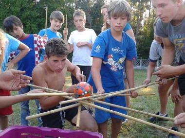 Na skrzydłach Gryfa - konkurencja, w której każdy zespół będzie musiał wyłonić lidera potrzebnego do wykonania tego zadania.