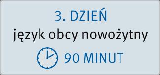 matematyki również linijkę. Na egzaminie nie można korzystać z kalkulatora oraz słowników.