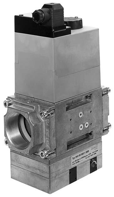 Zawór elektromagnetyczny podwójny Układ regulacyjnozabezpieczający Serworegulator ciśnienia - / 7. Printed in Germany Rösler Druck Edition 0.08 Nr.