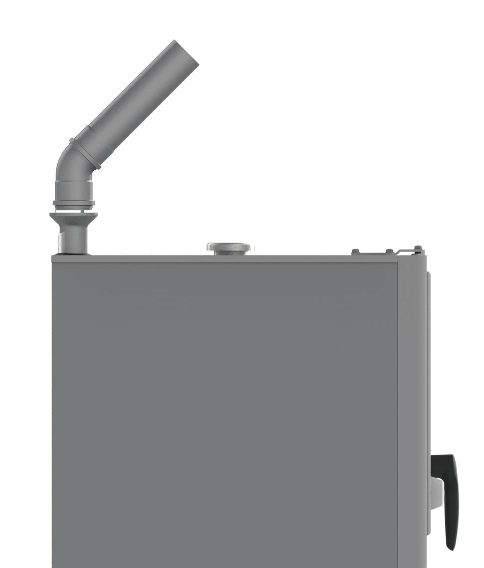 12 Pierwsze uruchomienie Przerywacz kondensacji UWAGA Błędne działanie urządzenia! Przedłużenie rury odpowietrzającej bez przerywacza kondensacji może powodować wadliwe działanie urządzenia.