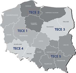 POZNAJ NAS LEPIEJ Dyrektor Handlowy - Krzysztof Kaczmarek tel. 0 88 8 TECE : Szef Regionu Piotr Blige tel. 9 0 0 Doradca ds. Technicznych i Projektowych Krzysztof Makowski tel. 8 Doradca ds.