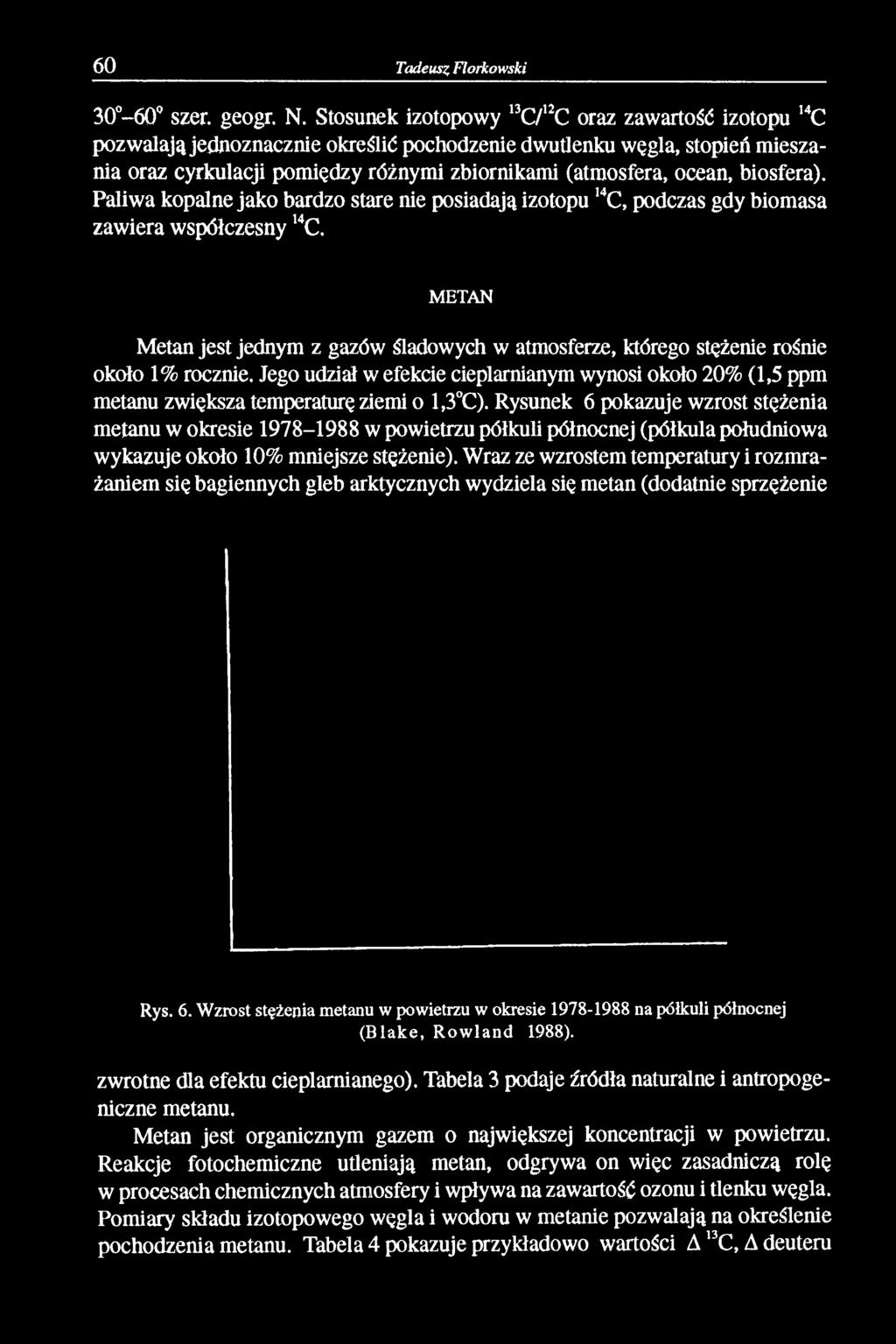 biosfera). Paliwa kopalne jako bardzo stare nie posiadają izotopu 14C, podczas gdy biomasa zawiera współczesny 14C.