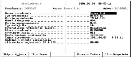 4 Opis Poszczególnych paneli terminala VT100 4.1 Wstęp Terminal modemu TM-61 projektowany był z myślą o wygodzie i prostocie użytkowania.