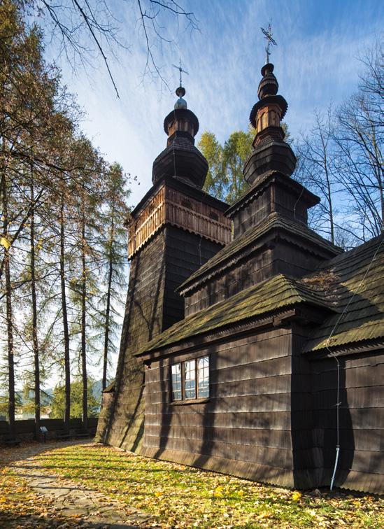 Auschwitz Wooden Tserkvas Birkenau of the Carpathian Region in Poland and Ukraine liturgy.