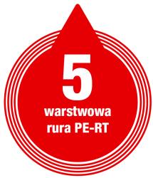 płaszczyznowego oraz instalacjach wody pitnej. Rura spełnia wymagania norm EN ISO 21003 oraz DIN 4726. Posiada także atest higieniczny PZH. 3.