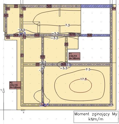 K-6 obc na 1m2 ścianki - ścianka działowa 1,00 * 0,12 * 19,00 = 2,28 * 1,1 = 2,51 - tynk 0,03 * 19 = 0,57 * 1,3 = 0,74 g = 2,85 * 1,1404 = 3,25 obc na 1mb ścianki x 3,42 = 9,75 11,12 x 3,91 = 11,14