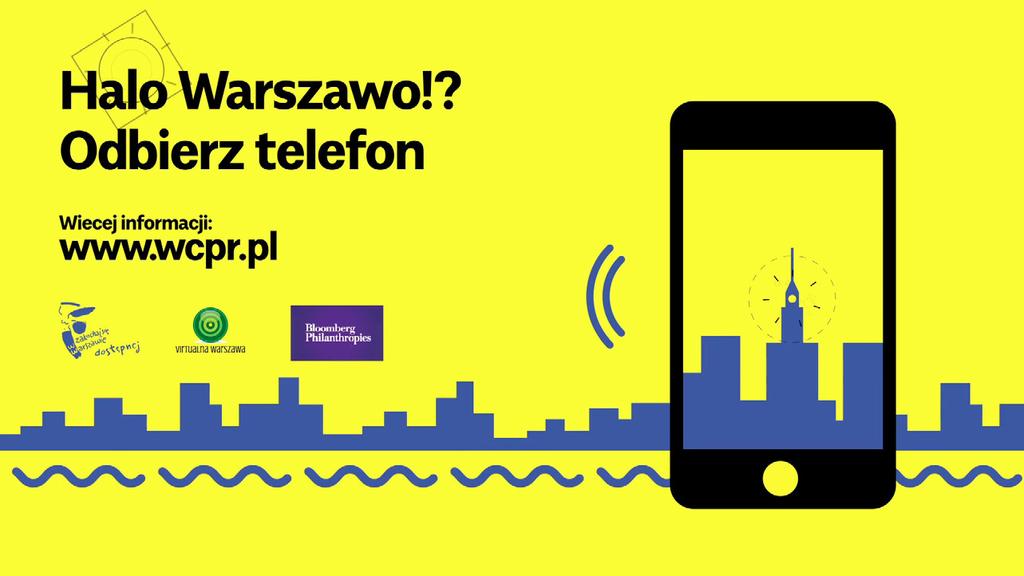 Virtualna Warszawa kampania mówiąca o dofinansowaniu do