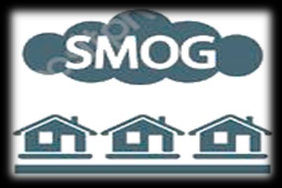 Smog Poważny problem o charakterze: społecznym gospodarczym