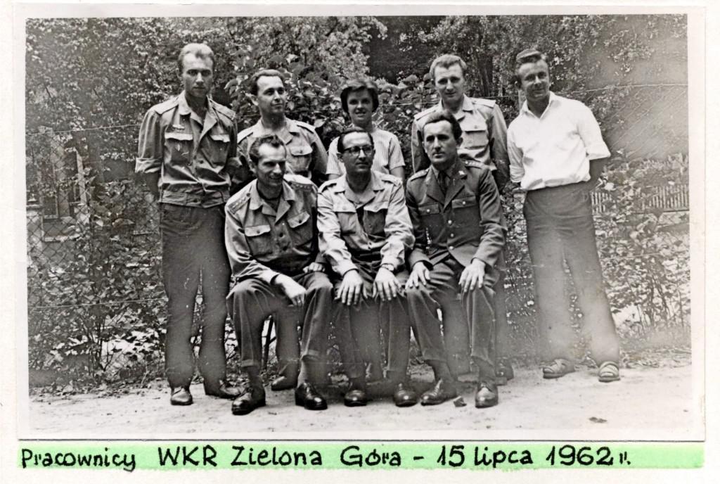z WKR Sulechów mjr Michał ZAMOJSKI. Kolejne zmiany dotarły do administracji wojskowej w roku 1966.