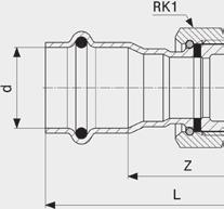 d Rp Z L RK1 RK2 437459 15 ½ 29 66 30 27 437466 15 ¾ 33 71 30 30 437473 18 ½ 28 65 30 27