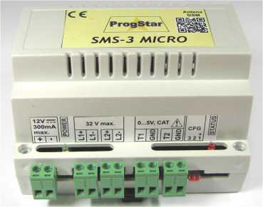 1. Opis ogólny Moduł SMS-3 MICRO jest urządzeniem przeznaczonym do zdalnego sterowania i powiadamiania za pomocą krótkich wiadomości tekstowych (SMS) w sieci komórkowej GSM.