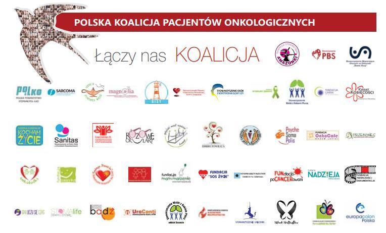 Koalicja to wspólny głos ponad 100 tysięcy pacjentów onkologicznych!