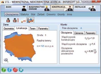 BŁĘKITNE STRONY E10 Do obliczeń wiat, ścian wolnostojących, attyk i ogrodzeń należy stosować współczynniki ciśnienia netto oznaczone przez c p,net zależne od współczynnika