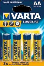 Baterie: Varta Long Life
