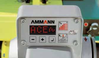 Pyty wibracyjne APH można wyposażyć w dobrze znany i ceniony system pomiaru stopnia zagęszczenia Ammann ACE (Ammann Compaction Expert).