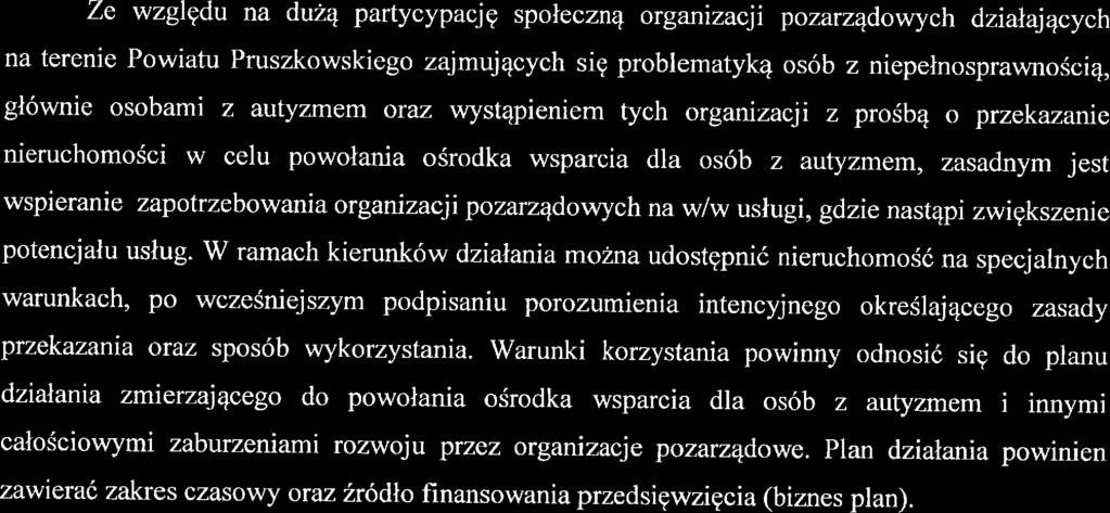 wczsną intrwncję, zapwnini spcjalistycznj dukacji dziciom, młodziży i osobom dorosłym z zaburzniami z spktmm autyzmu, stworzni systmu trapii i pracy adkwatngo do możliwości funkc:jonalnych dorosłych