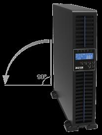 LEONARDO 1 faza, od 6 do 10 kva UPS on-line dla sieci i serwerów, małych centrów danych Czas autonomii w minutach dla zasilacza Rack/Tower 6 kva 10 kva Właściwości i korzyści UPS podwójnej konwersji