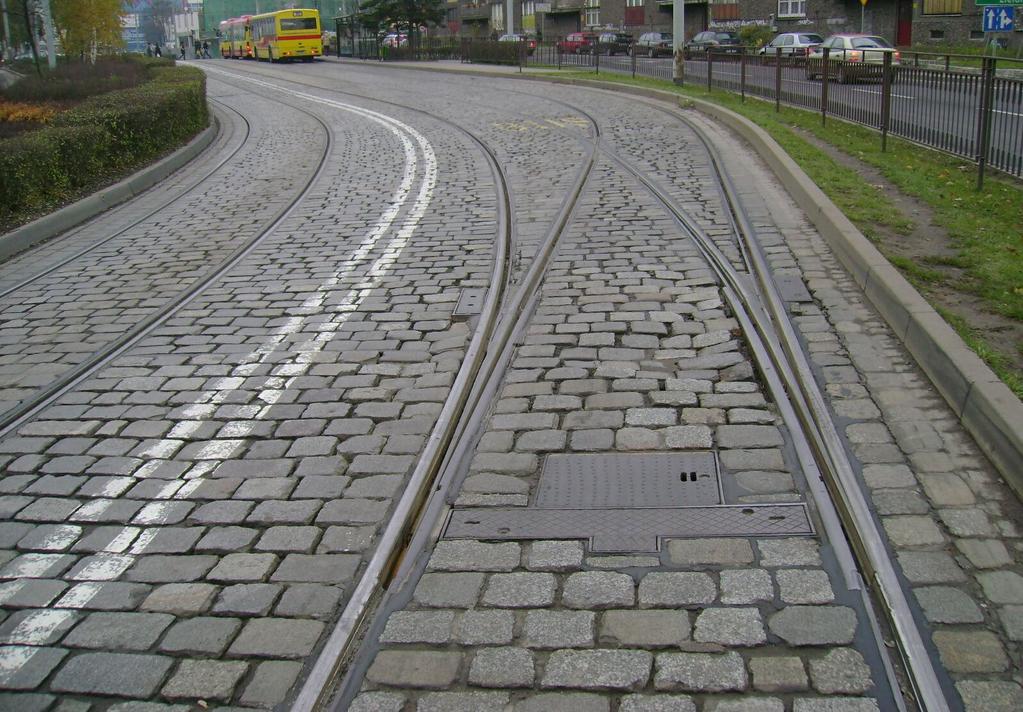 Fot.1 Widok na analizowaną zwrotnicę