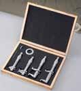 micrometer set Zakres pomiarowy: 0 100 x 0,001 mm Zakres pomiarowy: 0 100 x 0,01 mm Zakres