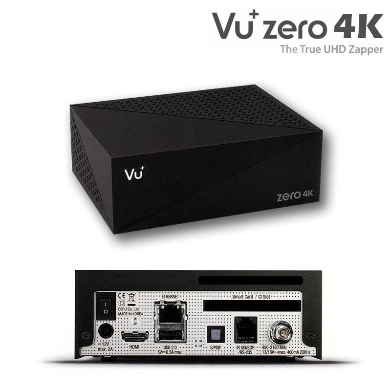 Vu+ ZERO 4K to nowy model odbiornika 4K, następca Vu+ ZERO, koreańskiej produkcji producenta Marusys.