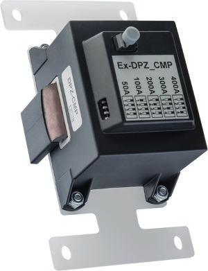 wyjść sygnalizacyjnych Współpraca z przekładnikami prądowymi Ex-DPZ_PP100 i Ex-DPZ_PP150 Współpraca z komparatorami progowymi Ex-DPZ_CMP Sygnalizacja przepływu prądu zwarciowego poprzez lampki LED