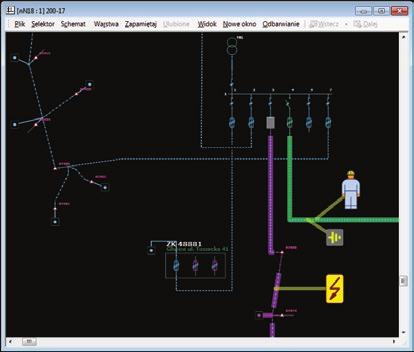 SYSTEMY IT WindEx LVS System nadzoru sieci niskiego napięcia Sieć nn na schemacie topologicznym. Sieć nn na schemacie geograficznym. Sieć nn na podkładzie ortofotomapy.