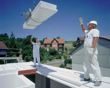 Płyty dachowe YTONG Elementy konstrukcyjne do wykonania stropodachów i dachów, stosowane w budynkach mieszkalnych,