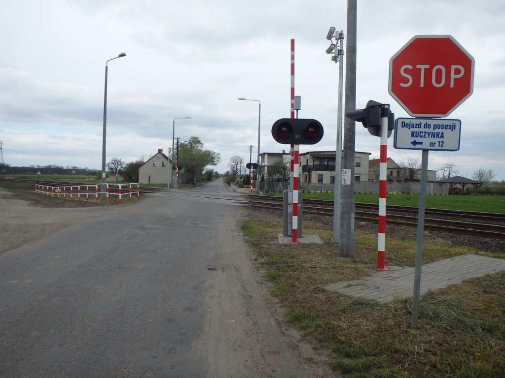Załączniki Zdjęcie nr 3. Przejazd kat. B na linii 134 Jaworzno Szczakowa Mysłowice w km 199,279.