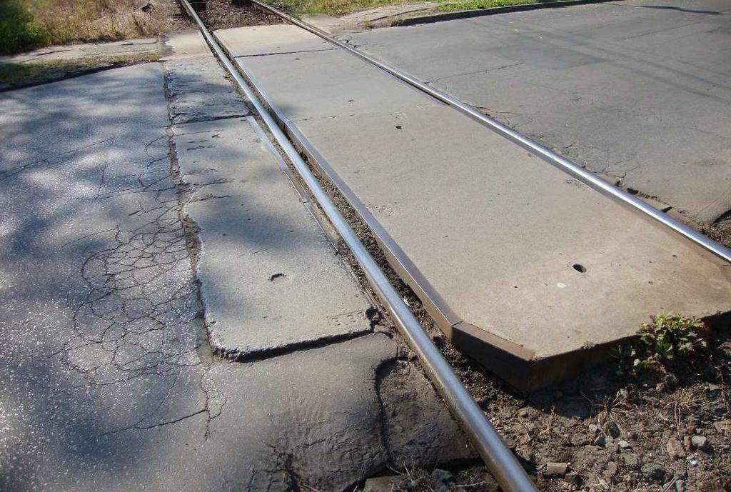 Załączniki Zdjęcie nr 7. Przejazd kat. C na linii nr 947 w km 1,405.