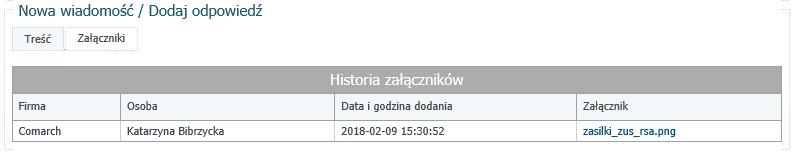 Do zgłoszenia można dołączać załączniki o max. łącznej wielkości 5MB. Załączniki mogą posiadać rozszerzenia: zip, rar, jpg, jpeg, png, gif, bmp, doc, docx, xls, xlsx, pdf, sql, csv, 7z, xml.