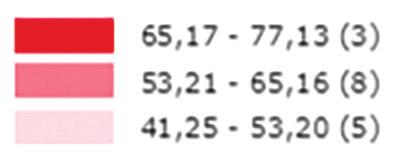 Rysunek 5.9.  zagranicznym w województwach w Polsce w 2015 r.