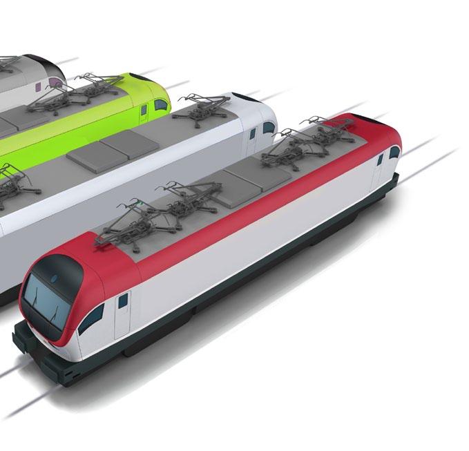 MS do 160 km/h DC do 200 km/h MS do 200 km/h System zdalnego sterowania przemieszczanie z prędkością do 5 km/h System diagnostyki online ODPORNOŚĆ