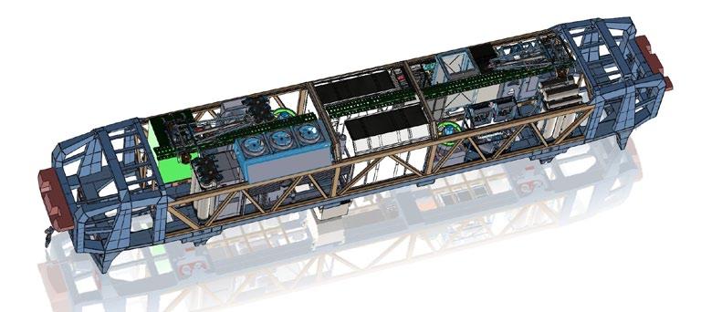 strukturze rozproszonej 420kVA EKOLOGIA EURO IIIB BEZPIECZEŃSTWO 4 SCENARIUSZE ZDERZENIOWE OSZCZĘDNOŚĆ MINIMALIZACJA KOSZTÓW UTRZYMANIA MARATHON SYSTEM DOJAZDOWY ZAPLECZE SOCJALNE TOALETA, LODÓWKA,