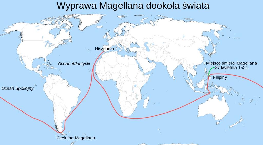 i opłynęła wokół naszą Ziemię.