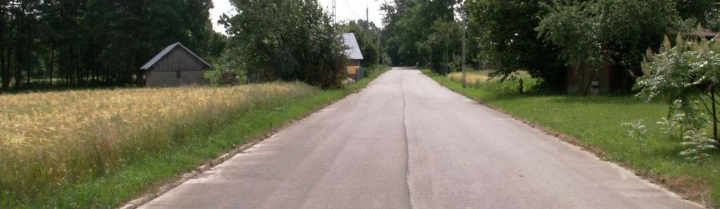 Wkład finansowy gminy: 126 999,07zł Droga 1349B Podostrówek Remont nawierzchni masą mineralno asfaltową drogi powiatowej nr