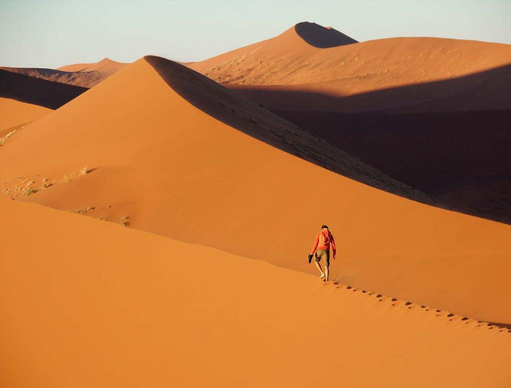 DZIEŃ 2 PUSTYNIA NAMIB WINDHOEK - SOSSUSVLEI Lądujemy o świcie.