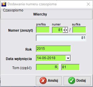 Surfiks służy oznaczaniu numeracji łączonej (np. 2/3).