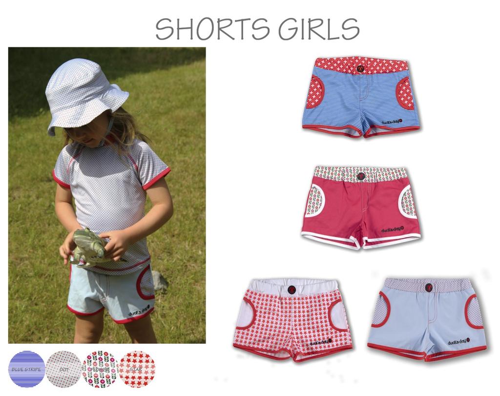 BOARDSHORTS GIRLS Szybkoschnące szorty dla dziewczynki. Są miękkie, przyjemne w dotyku i łatwe do założenia i noszenia.