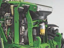 Ciągniki serii 6R 19 Sprawdzona technologia John Deere jako pierwszy wykorzystał 4-zaworowe silniki z wysokociśnieniowym układem Common Rail (HPCR) w maszynach rolniczych już ponad 10 lat temu.