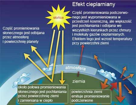Wpływ zastosowania w chłodnictwie fluorowanych gazów cieplarnianych 39 4. Efekt cieplarniany Szczególne znaczenie mają tak zwane gazy cieplarniane, bez których życie na Ziemi byłoby niemożliwe.