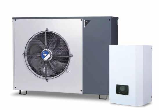 SILESIA TERM Air SPLIT Pompa ciepła powietrze-woda Dolnym źródłem ciepła jest powietrze zewnętrzne Przeznaczone do bezobsługowego ogrzewania wody użytkowej oraz instalacji centralnego ogrzewania