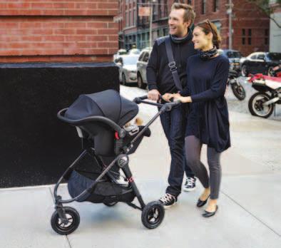 Unikatowy, funkcjonalny system składania! Quick Fold Technology patent Baby Jogger, umożliwiający złożenie wózka jednym, prostym ruchem pociągnięcia za pasek.